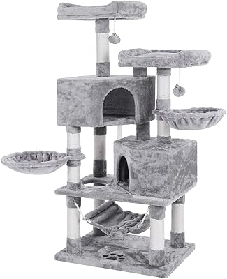 Cat tree on several levels with sisal scratches, perches, houses, swings and baskets, chat tower furniture, chatons for kittens for kittens.. Your ideal shopping companion, DIAYTAR NIGERIA offers unmatched variety with delivery within a week.