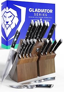 Set of Dallstrong knives enormous set of 18 Gladiator steel series.. Shop with confidence at DIAYTAR NIGERIA, offering thousands of products with budget-friendly shipping.