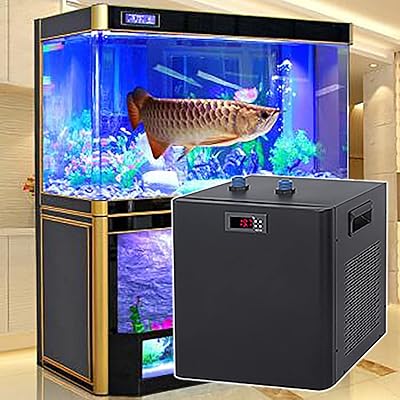 Aquarium cooler, 1/10 HP 160L/300L/500L/1000L Aquarium water cooler with HD screen, temperature adjustment and integrated cooling fan, for fish and coral breeding, 300l.. DIAYTAR NIGERIA connects your desires with reality through our affordable e-commerce platform and quick delivery.