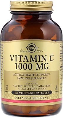 Solgar, vitamin C, 1,000 mg, 100 vegetarian capsules.. Experience budget-friendly shopping at DIAYTAR NIGERIA, Nigeria's premier online marketplace with quick delivery.