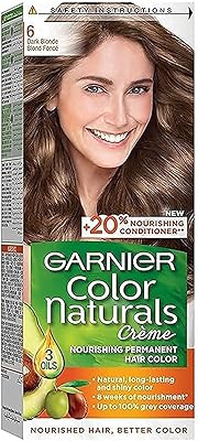Garnier Color Naturals hair dye n ° 6 dark blonde, 110 g.. DIAYTAR NIGERIA: Where smart shoppers find everything they need at prices they can afford.