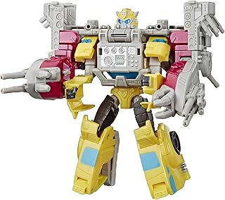 Action figurine Transformers Toys Cyberverse Spark Armor Bumblebee - combines with the Power -Up Ocean Storm Spark Armor vehicle - 6 and over, 14.6 cm.. Discover more ways to save — every day on DIAYTAR Nigeria.