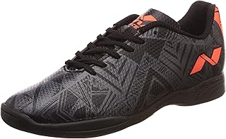 Synthetic Force 812 Futsal Shoe, UK 9 Size (Black).. Enjoy low prices, wide selections, and reliable delivery with DIAYTAR Nigeria.