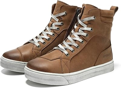 Borleni breathable motorcycle boots - Street motorcycle shoes for men.. No stress, no delays — DIAYTAR Nigeria is your trusted shopping partner.