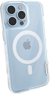 Smartish Slim shell for iPhone 13 Pro - Monk Grip case compatible with Magsafe [Light + Protector] Slim Grip Cover with microfiber lining - Nothing to hide.. Shop from anywhere in Nigeria with DIAYTAR's extensive selection and budget-friendly shipping options.