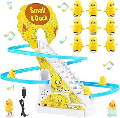 Hydran rotary climbing toy, rotary climbing toy for Halloween and Christmas, Electric track toys for sliding stairs, interior toy with LED flashing lights (Duck).. Nigeria's fastest-growing e-commerce site offers unbeatable prices and delivery within 8 days.