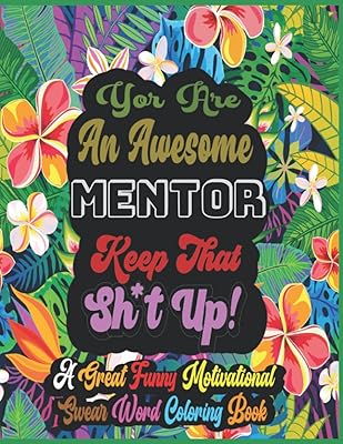 Mentor gifts: an excellent coloring book for adult motivation shares pages with quote.. Explore limitless products on DIAYTAR Nigeria — at the lowest prices.