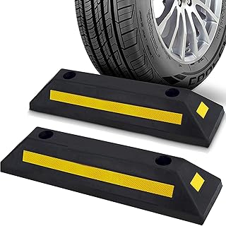 2pcs parking garage floor butoir, robust rubber cap for parking, aisle and truck park, set of 2.. Your ideal shopping companion, DIAYTAR NIGERIA offers unmatched variety with delivery within a week.