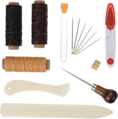 Shappy Book assembly kit of 15 pieces beginner kit bone, waxed wire, wax bird, big chas needles for crafts and sewing supplies.. Experience retail therapy without the financial stress at DIAYTAR NIGERIA's affordable e-commerce platform.