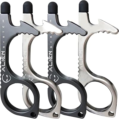 4-piece contactless door opener-Multi-purpose luxury keychain with touch-up styl.. Shop without compromise at DIAYTAR NIGERIA, where quality, affordability, and quick delivery coexist.