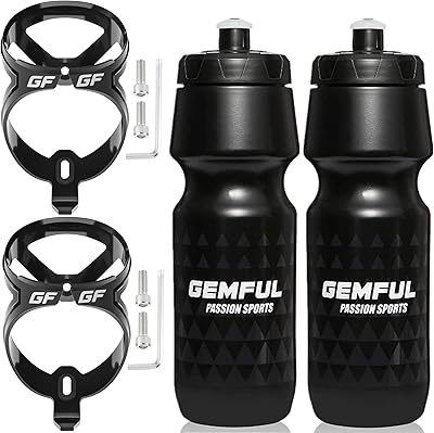 Water bottles for jimful bikes with 750 ml support, pack of 2 24 oz, compressible bottle without BPA and bicycle cage.. Discover a world of choices with DIAYTAR NIGERIA's extensive marketplace and prompt shipping service.