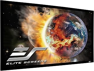 Elite Screens Starframe series, Home film projector with fixed frame 16: 9 of 100 inches, 3D screen UHD 8K/4K, SF100HW2.. Experience shopping freedom with DIAYTAR NIGERIA's vast catalog and nationwide 5-8 day shipping.