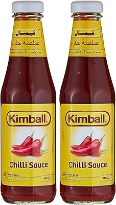 Sauce Chili Kimball's, pack of two 340 g, red/yellow.. Browse, shop, and receive — DIAYTAR Nigeria keeps it simple.