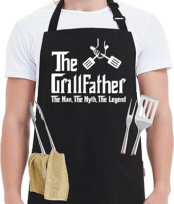 Funner deck for men Kihedoma with 2 pockets - Fathers birthday and party gift for dad, chef, cook and barbecue.. Embrace the convenience of DIAYTAR NIGERIA with thousands of products at your fingertips, delivered nationwide.