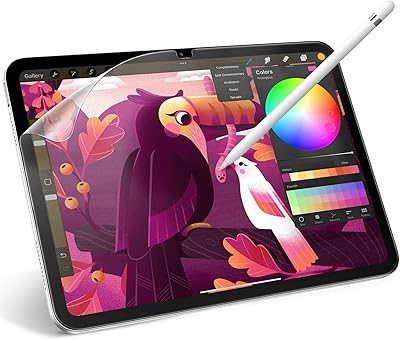 Geetech paper screen protector for iPad 10 (10.9 inches, model 2022, 10th generation), anti -reflective, matt paint coating.. DIAYTAR NIGERIA makes quality accessible with low prices and reliable 5-8 day nationwide delivery.