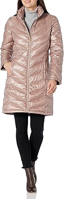 Convertible quilted jacket with Calvin Klein chevrons for women (standard and large).. DIAYTAR NIGERIA: Making quality products accessible to all Nigerians at affordable prices.