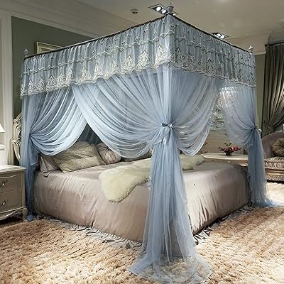 JQWUPUP Elegant Baldoquin Curtains with Flying Embroidery at 4 Mosquito Mosquito Coins.. Nigeria's most loved e-commerce platform delivers affordable shopping solutions to your doorstep.