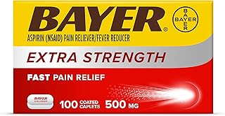 Extra loud aspirin -coated tablets coated with aspirin 500 mg, relief of pain and fever, 100 parts (the packaging may vary).. DIAYTAR NIGERIA connects Nigerians with quality products at affordable prices, delivered in 5-8 days nationwide.