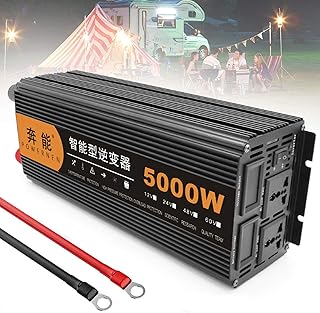 Car power inverter, 3200/4000/5000/6000/8000/9000/12000/15000W (crest) Sinusoidal wave waves DC 12/24V at 220V 230V 240V AC for the house 12v- 5000 watts.. DIAYTAR NIGERIA bridges the gap between desire and affordability with nationwide delivery in under 8 days.