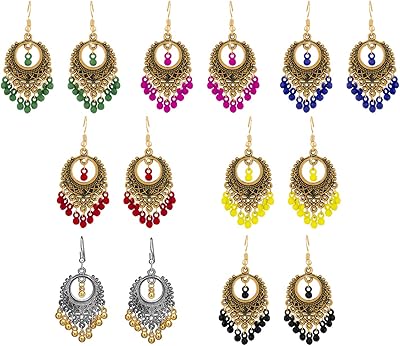 Elegant Chandbali earrings in yellow pearls of German Afghan style for women and girls.. DIAYTAR NIGERIA combines affordability with convenience, delivering your purchases within 5-8 days.
