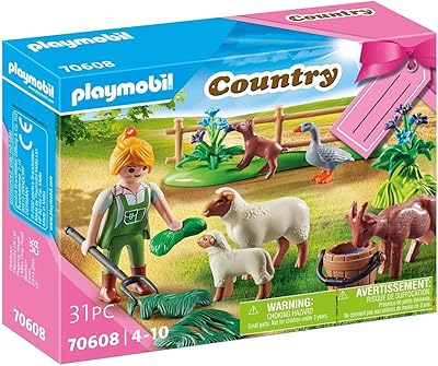Playmobil Country 70608 Gift box with farm motif and pasture animals from 4 years old.. You shop, we deliver — quick and easy with DIAYTAR Nigeria.