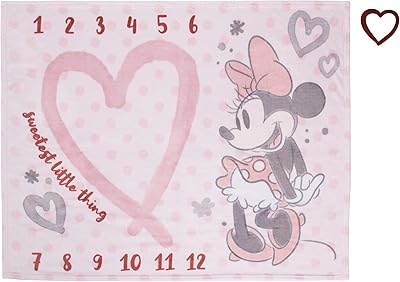 Baby coverage for Milestone Disney Minnie Mouse Super Douce Pink Black And White.. Shop anytime, receive on time — only with DIAYTAR Nigeria.
