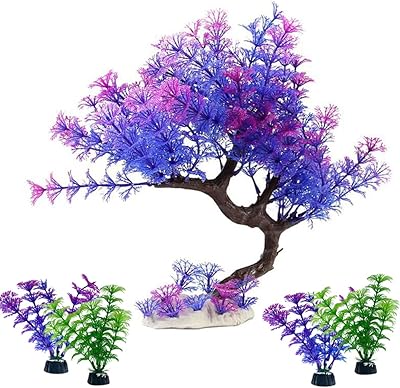 Realistic artificial artificial aquarium plants, simulation of plastic aquarium plants, aquarium decoration accessories, delivered with 4 small herbs.. Get top brands at bottom prices, only on DIAYTAR Nigeria.