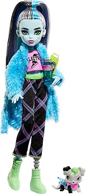 Monster High Frankie Stein Creepover Monster High Frankie Stein Dog, clothing and sleeping accessories.. Your go-to destination for affordable online shopping, DIAYTAR NIGERIA delivers in under 8 days.