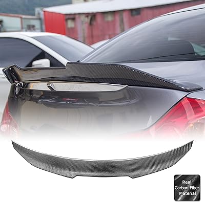 Aerobon chest Aileron in real carbon fiber compatible with Infiniti G35, G37, G25, Q40 4-door sedan 2006-2015.. DIAYTAR NIGERIA promises affordability and variety with every purchase, delivered in 5-8 days.