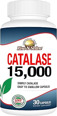 Respond to daily desires ... Naturally Rise 'N Shine Catalase 15,000 - Simply Catalase antioxidant enzyme - 30 -day supply.. DIAYTAR NIGERIA: Your trusted marketplace that combines variety, affordability and reliable shipping.