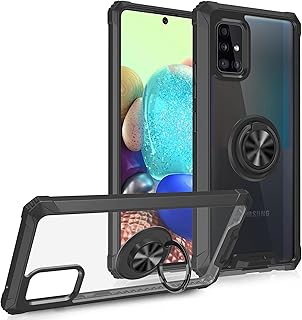 Goodrun hybrid protective shell with 360 degree rotary double layer with magnetic ring and anti -mobile phone for mobile phone Samsung Galaxy A71 5G - Black.. Experience budget-friendly shopping at DIAYTAR NIGERIA, Nigeria's premier online marketplace with quick delivery.