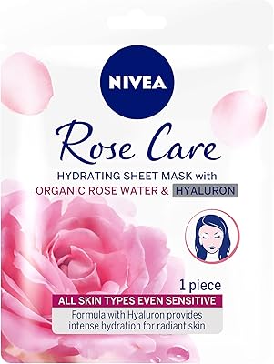 Mask in moisturizing fabric for the face levela in organic rosewater for all skin types - a mask.. DIAYTAR NIGERIA brings the marketplace to your home with budget-friendly prices and nationwide delivery.