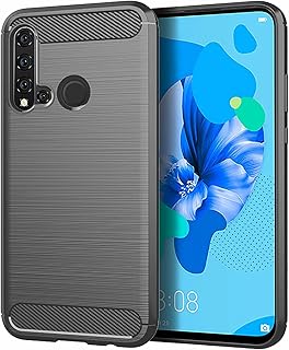 Tpu flexible rubber anti -drop with ultra -fine pattern in brushed carbon fiber