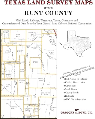 Texas survey cards for Hunt County.. Experience shopping without compromise at DIAYTAR NIGERIA, with vast selection and quick delivery.