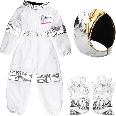 Astronaut costume for children with helmet, role play set, birthday gifts for boys and girls from 3 to 8 years old.. Enjoy stress-free shopping with affordable prices on DIAYTAR Nigeria.