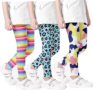 Joy2fitt Sports Leggings for Girls, fine and high -waisted summer yoga pants, multicolored, for young girls.. Discover the perfect shopping experience with DIAYTAR NIGERIA's vast selection and prompt delivery service.