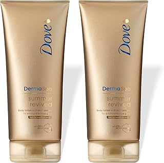 Revitalized body milk Dove Dermaspa Summer for light to medium skins, 200 ml (package of 2).. Shop without limits at DIAYTAR NIGERIA and receive your purchases at budget prices within the week.