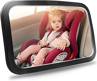 Baby car mirror unbanted Baby Shinerk fully assembled tested and approved with views.. Shop from anywhere in Nigeria and receive your DIAYTAR purchases at affordable prices within a week.
