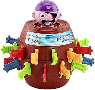 Pirate bucket game for children and adults, Pop-Up Lucky Stab game, children's intellectual game.. Shop smarter, not harder with DIAYTAR NIGERIA - thousands of products at your fingertips with affordable delivery.