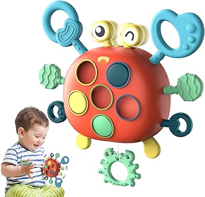 Bigthree Montessori toys for toddlers, sensory toys for early development of fine motor skills, crab-shaped toys to develop fine motor skills, multisensory activity toy.. Experience shopping without compromise at DIAYTAR NIGERIA, with vast selection and quick delivery.