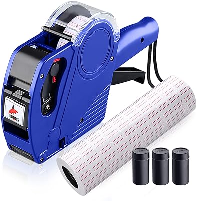 MX5500 8 -digit pricing gun with 3 ink charging gun, high -end label for office, retail store, grocery, institutional (blue).. Shop confidently with Nigeria's most trusted e-commerce platform, offering swift and affordable delivery.