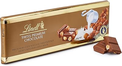 Lindt Gold milk chocolate bar with nuts, 300 g (1 package).. DIAYTAR NIGERIA: Making online shopping accessible to all Nigerians with our affordable platform.