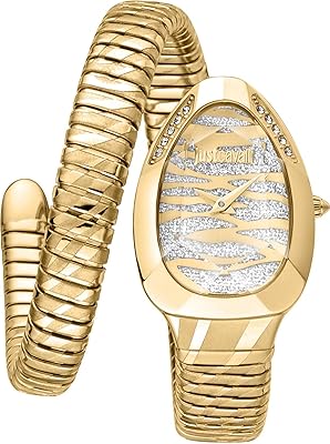 Signature Snake Serpente Glam Evo 8 Solo Quartz bracelet trendy for women with analog flexible analog display in stainless steel.. Experience retail therapy without the financial stress at DIAYTAR NIGERIA's affordable e-commerce platform.
