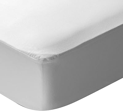 Bilcoline Home Jersey Bilcoline Matelas, 100% cotton, waterproof and breathable, white, size 70 x 140 cm.. DIAYTAR NIGERIA: Putting quality products within reach of every Nigerian through our affordable marketplace.