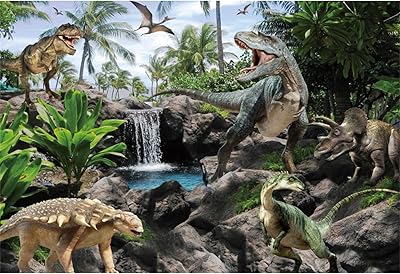8x6 feet dinosaur backdrop for children's birthday party decorations, dinosaur background for prenatal holidays for girls and boys, Dinosaur design for events for events.. Everyday deals, every category — only on DIAYTAR Nigeria.