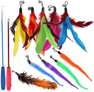 Rudason Cat Toys Set of kitten toys, foldable tunnels for interior cats, interactive toys for kittens to play pursuit exercises (12 pieces).. Your one-click solution to affordable shopping, DIAYTAR NIGERIA delivers quality products nationwide.