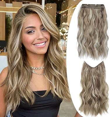 Hair extensions in Invisible Fine Plus wire with transparent wire, Adjustable size, 2 clips, long wavy long line, 16 inches.. Shop from Nigeria's largest product selection at DIAYTAR, with budget-friendly prices and swift delivery.