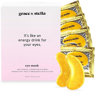 Gel patches under the eyes Grace & Stella for dark circles and pockets.. DIAYTAR NIGERIA: Your partner in affordable shopping with nationwide delivery in just 5-8 days.