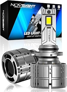 LED light bulbs 9005 40,000 LM, Novsight 2022, 900 % brighter, 6,500 K, cold white, 9005/HB3, Conversion Kit of Brokers and Crossroads, Super shiny LED bulb 200 W, Halogen replacement, Lot of 2.. DIAYTAR NIGERIA brings quality products to every corner of Nigeria at prices everyone can afford.