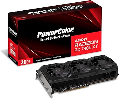 PowerColor AMD Radeon RX 7900 XT graphics card.. Shop smarter with DIAYTAR NIGERIA's diverse marketplace and budget-friendly nationwide delivery.